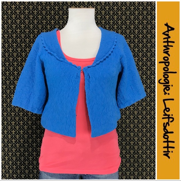 Anthro "Glenallen Cardigan" by Leifsdottir - Picture 1 of 8